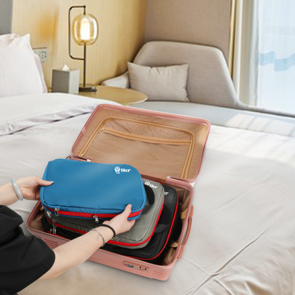 Hikr® Packing Cubes - Compressie & Waterdicht - Koffer & Backpack organizer - Afbeelding 4