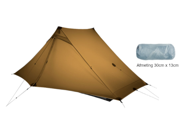 3F UL GEAR® Lanshan PRO 2-persoons Tent – Ultra Lichtgewicht – 4 seizoenen - Afbeelding 10