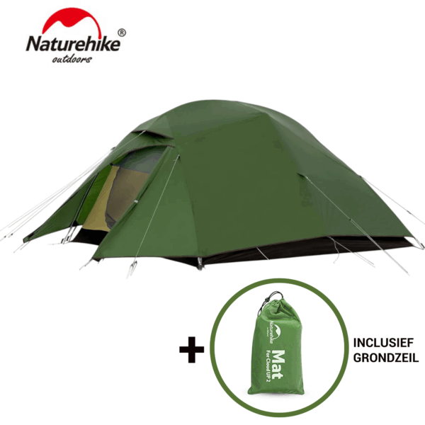 Cloud Up 3 Upgraded - Naturehike - 3 persoons tent - Lichtgewicht
