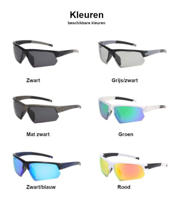 Hikr® Sportbril - Half frame - Afbeelding 13