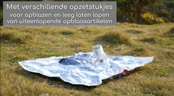 Hikr® Automatische opblaaspomp - Multifunctioneel - Afbeelding 15