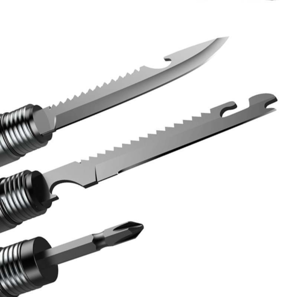 Hikr® Wandelstok - Multifunctioneel Survival - Afbeelding 5