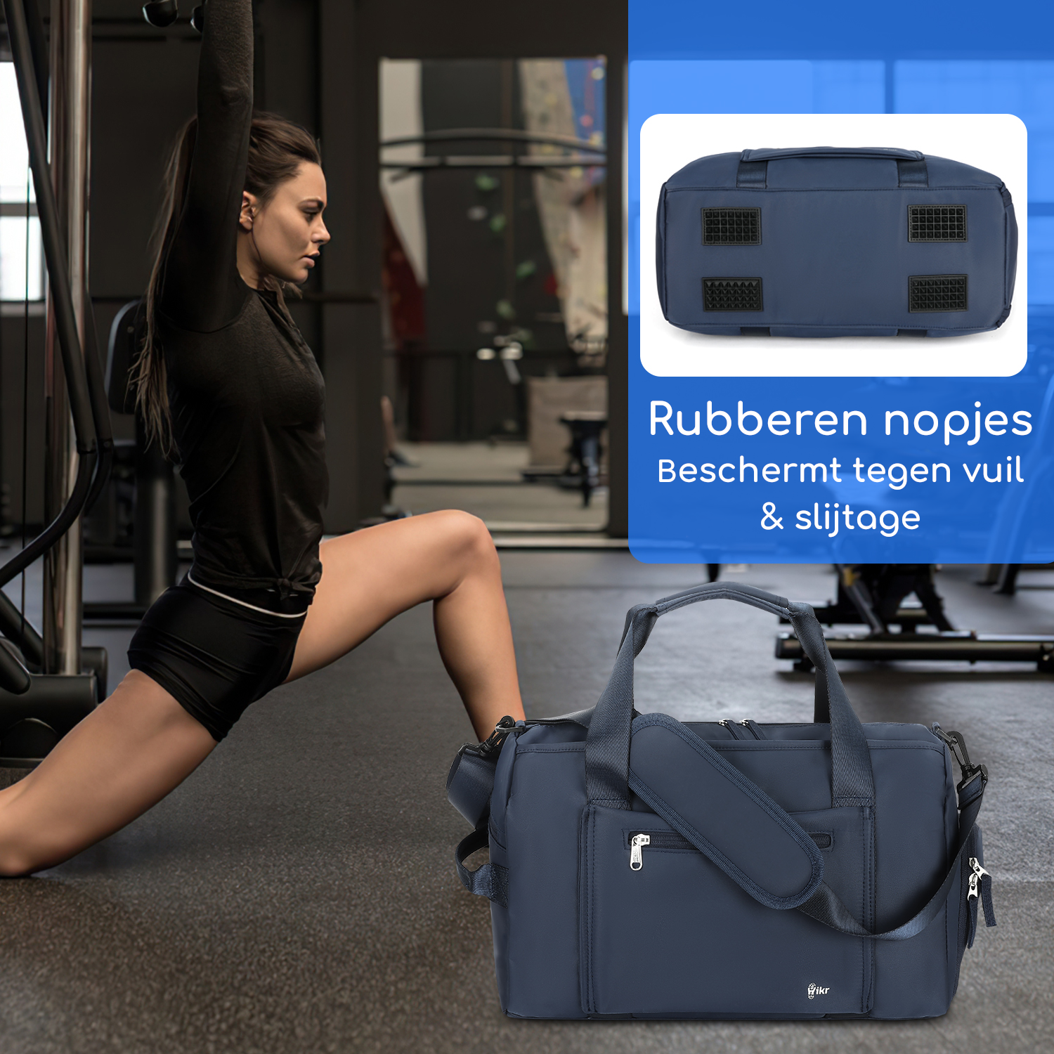 Hikr® Reistas handbagage - Weekendtas - Afbeelding 6