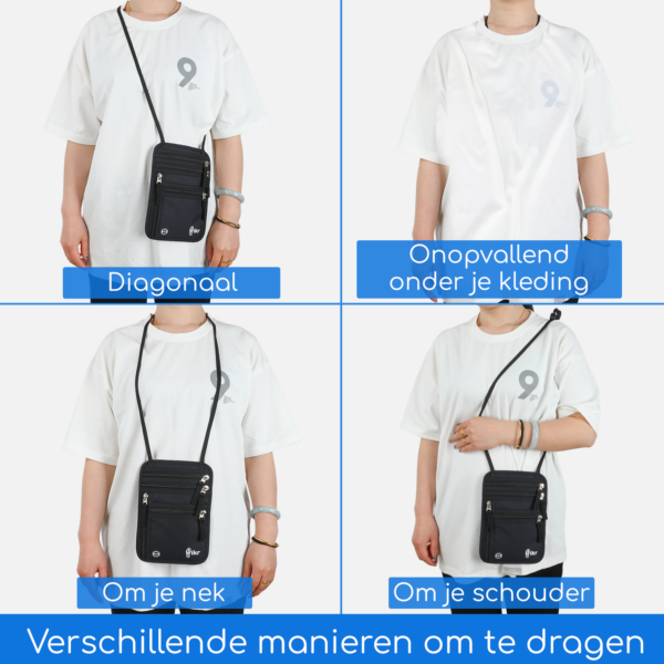 Hikr® Nektasje - 100% RFID Paspoorthouder - Afbeelding 5