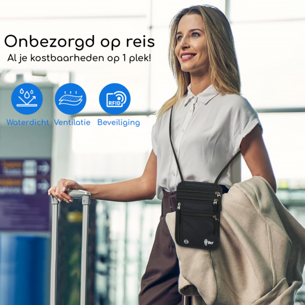 Hikr® Nektasje - 100% RFID Paspoorthouder - Afbeelding 2
