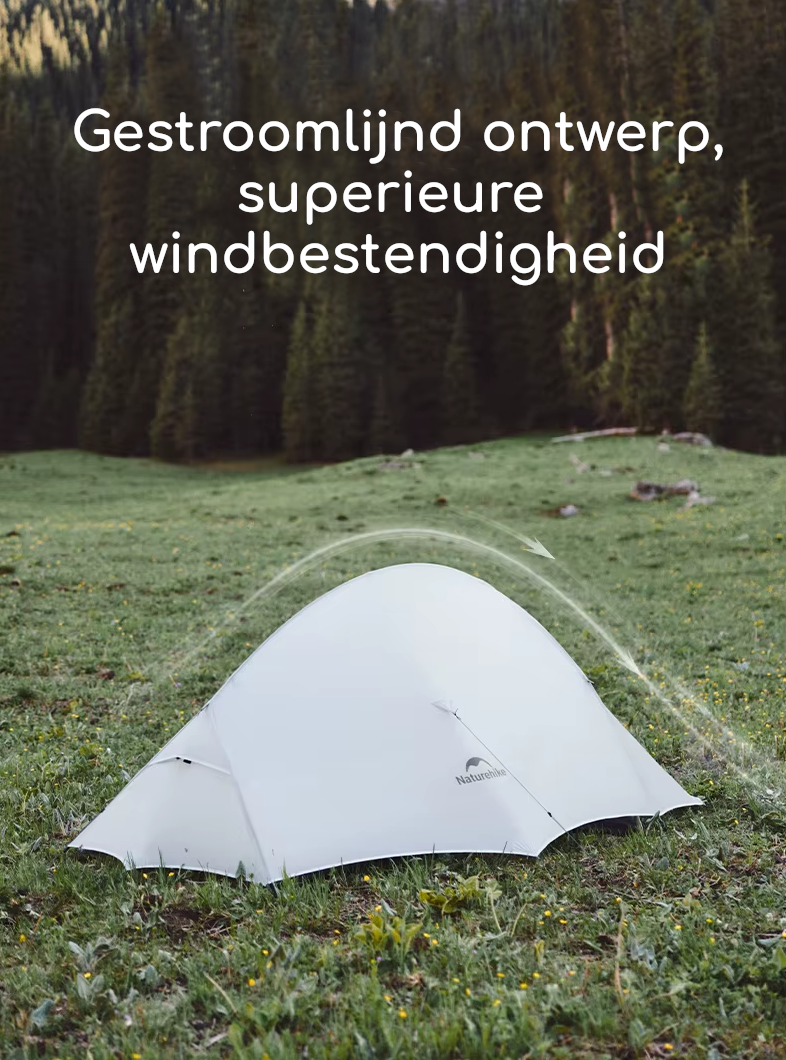 Naturehike® Cloud Up 1 UltraLight – 1 persoons tent – Ultra Lichtgewicht tent - Afbeelding 13