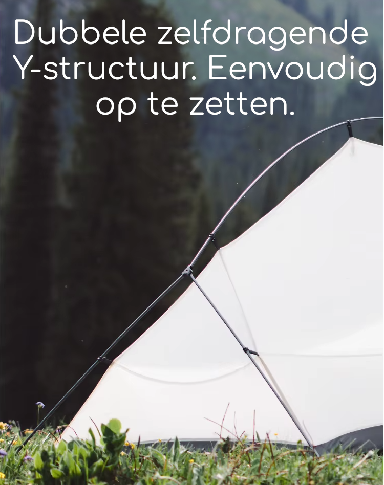 Naturehike® Cloud Up 1 UltraLight – 1 persoons tent – Ultra Lichtgewicht tent - Afbeelding 16
