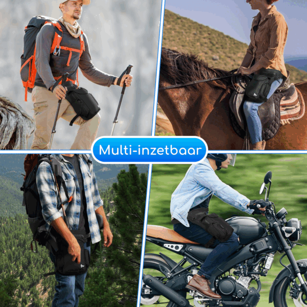 Hikr® Beentas - Waterdicht - Tactical heuptas - Afbeelding 9
