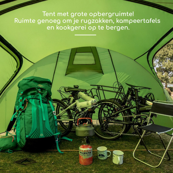 Naturehike® Opalus 3 - 3 persoons tunneltent - 4 seizoenen - Afbeelding 6