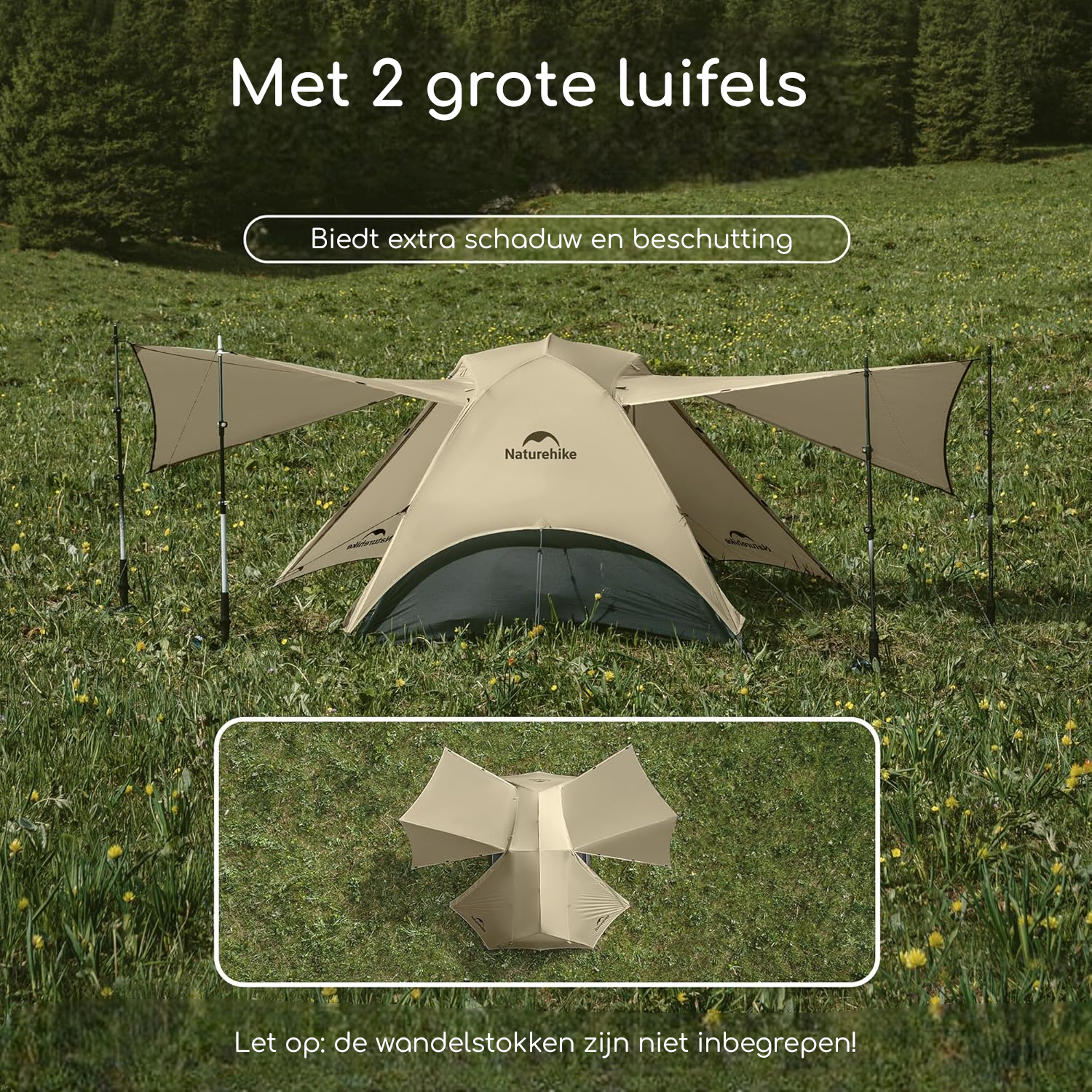 Naturehike® Star River 2 UL - Ultralight - 2 persoons tent - Afbeelding 6