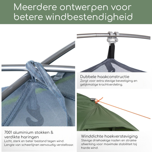 Naturehike® Summer 2 - 2 persoons tent - Lichtgewicht 4000mm - Afbeelding 8