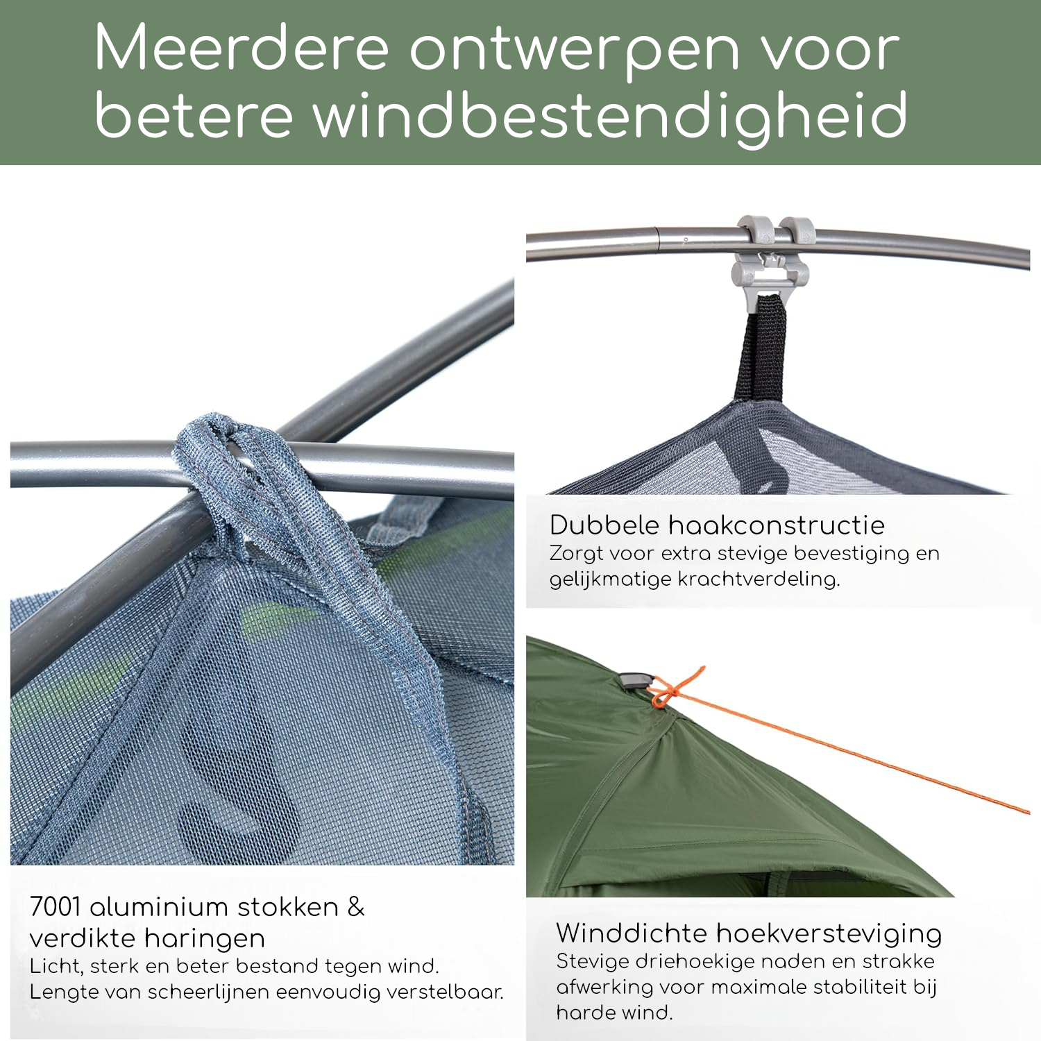Naturehike® Summer 2 - 2 persoons tent - Lichtgewicht 4000mm - Afbeelding 8